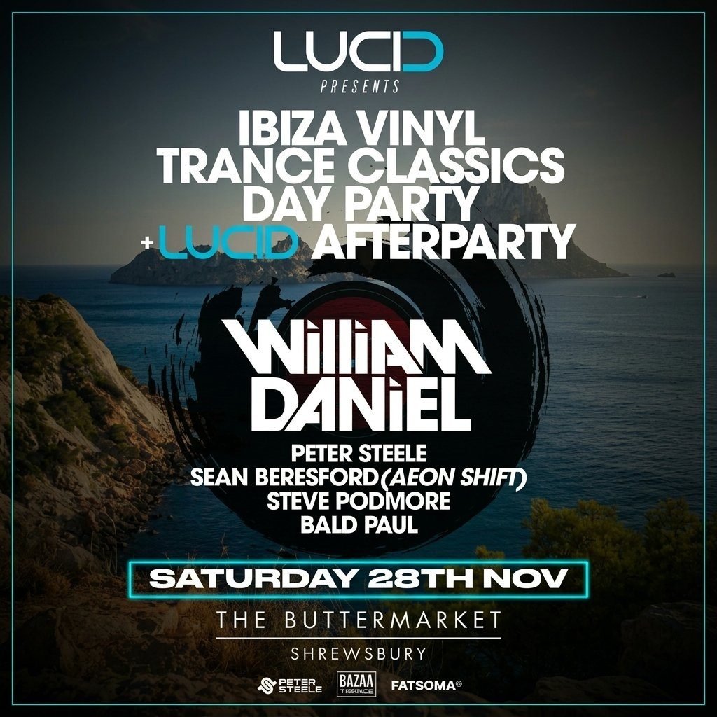 Flyer for IBIZA VINYL TRANCE CLASSICS DAY PARTY / Shrewsbury