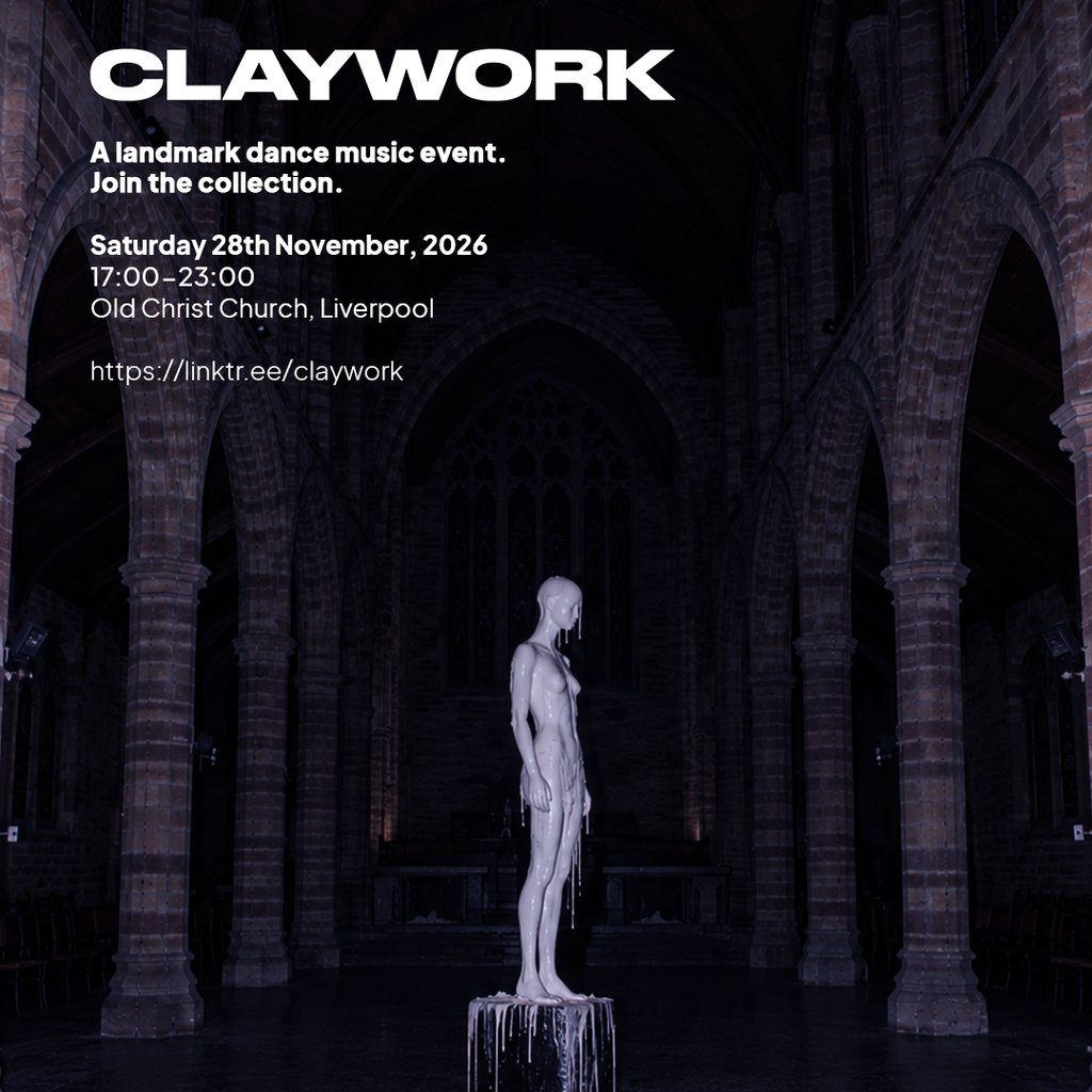 Flyer for Claywork Liverpool: Old Christ Church
