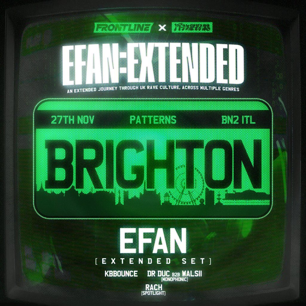 Flyer for EFAN:Extended [Brighton]