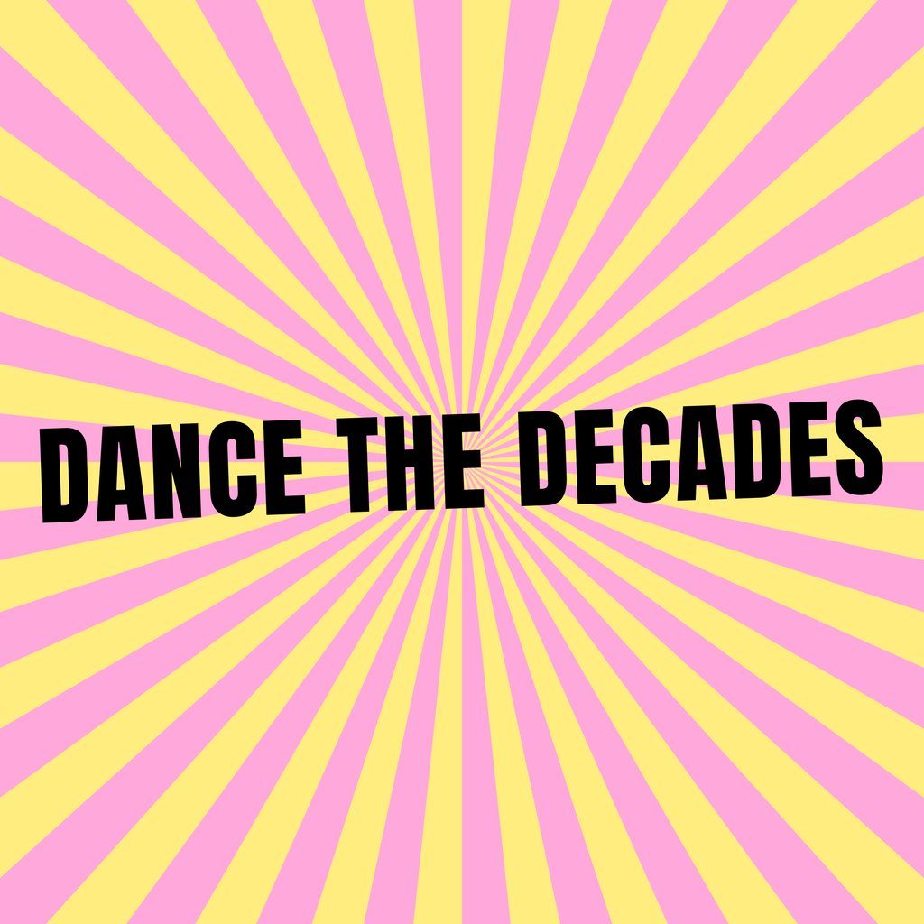 Flyer for Dance the Decades (Day / Night Party)