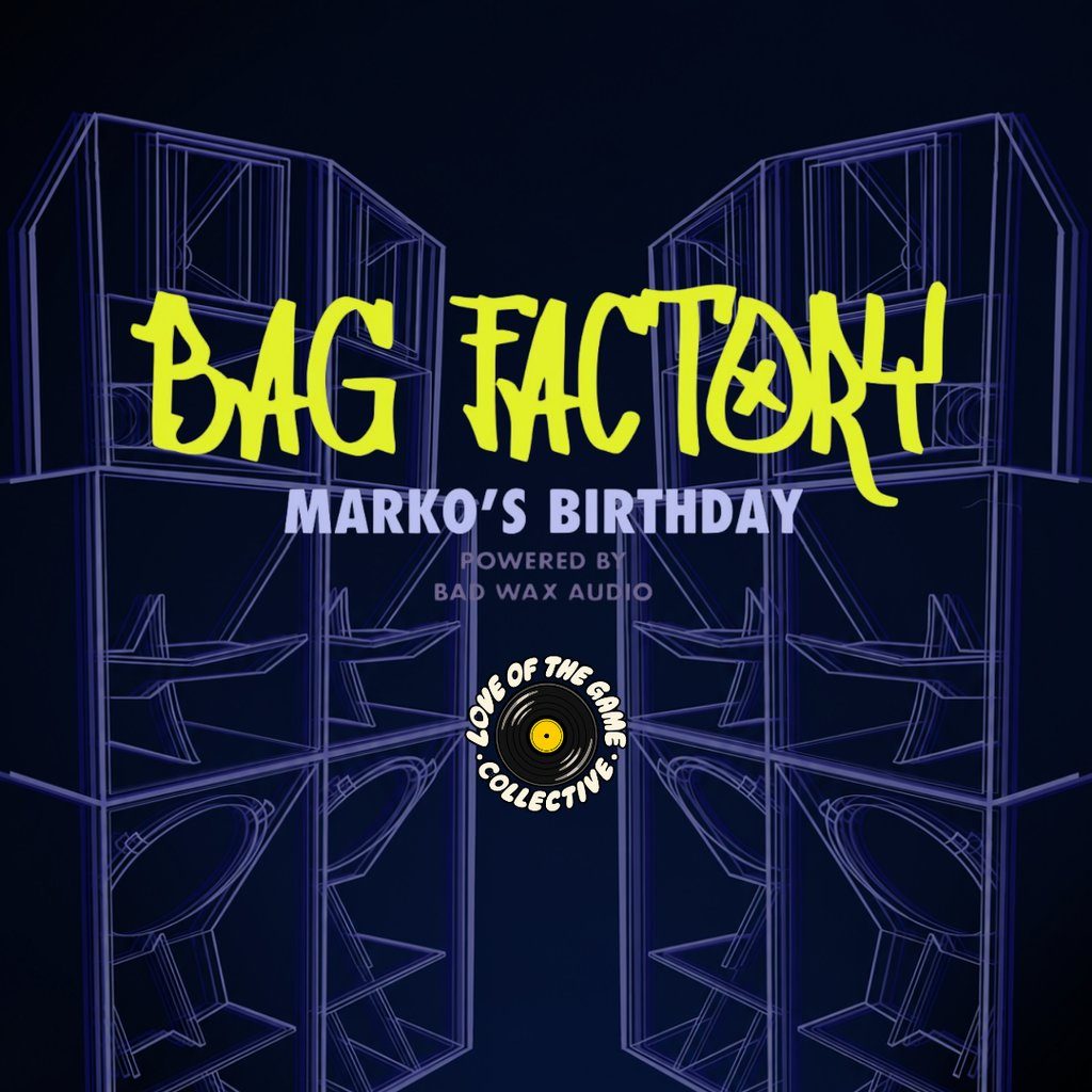 Flyer for Marko's Big Birthday Bash