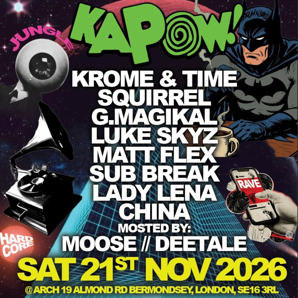 Flyer for Kapow!