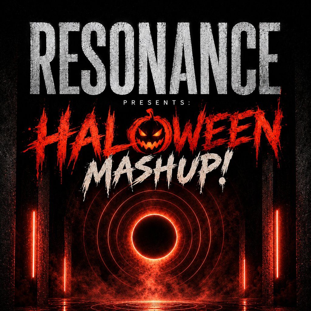 Flyer for RESONANCE: Haloween Mash Up!