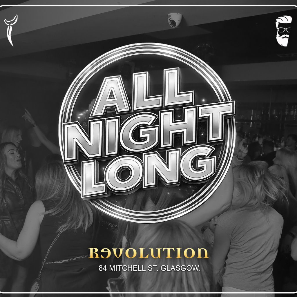 Flyer for ALL NIGHT LONG - 2nd B'DAY PARTY w/ JON PLEASED WIMMIN