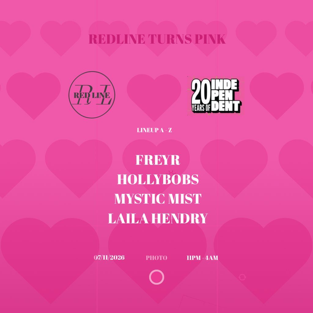 Flyer for Redline