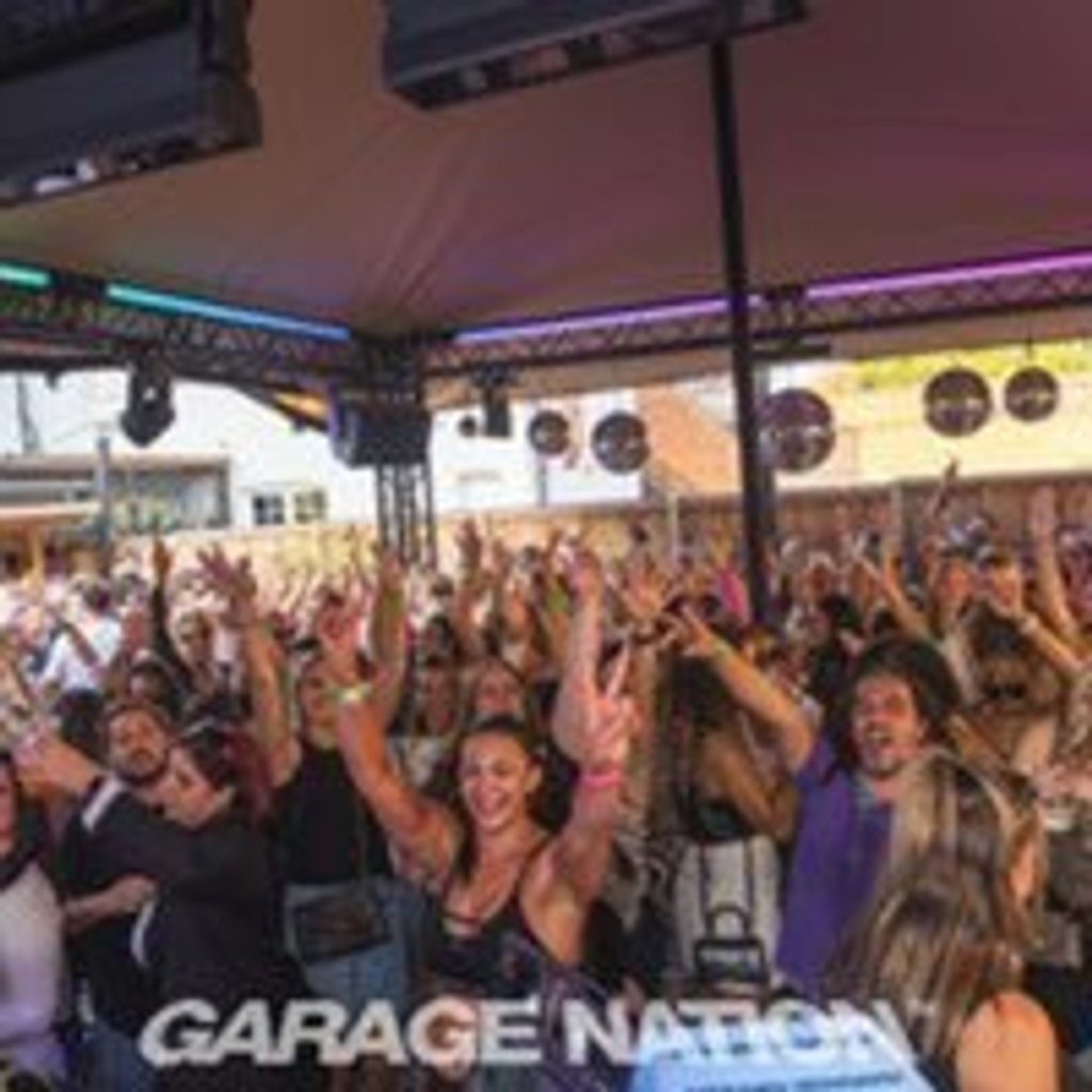 Flyer for Garage Nation Spring Day Party Hertford