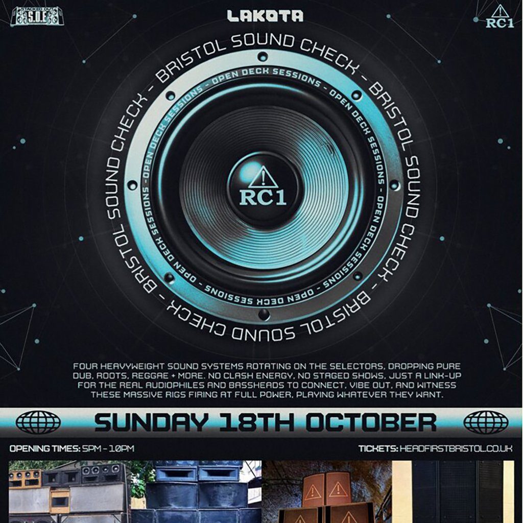 Flyer for Bristol Sound Check