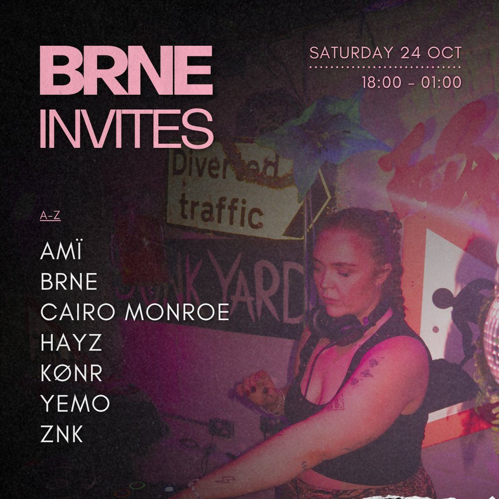 Flyer for BRNE Invites