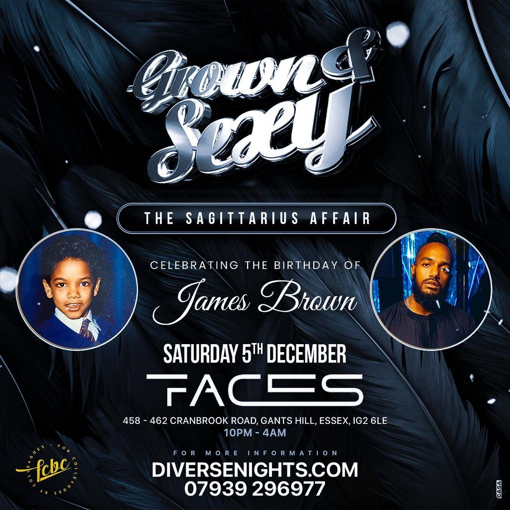 Flyer for Grown & Sexy - Noir et Blanc