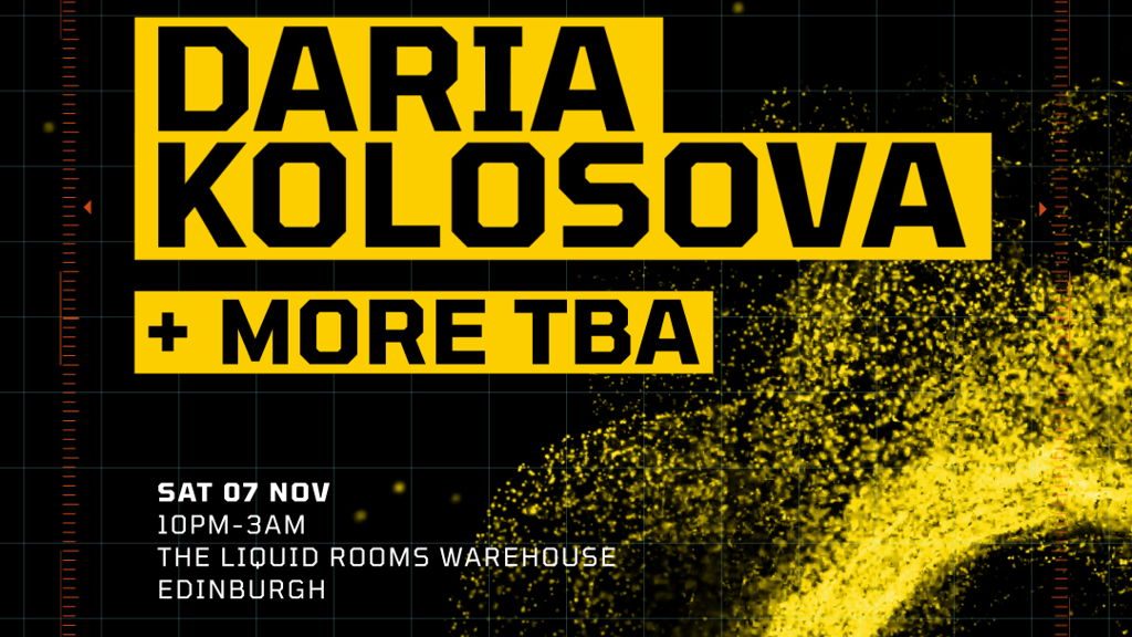Flyer for Nightvision Presents: Daria Kolosova