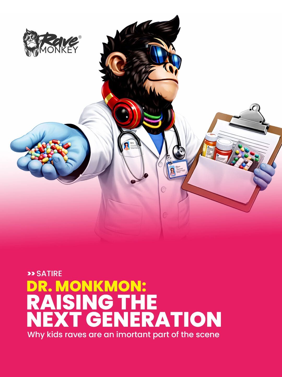 Rave Monkey Giveaway and Merch Coming Soon